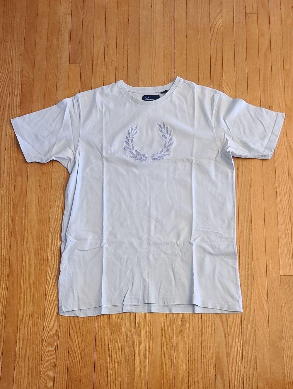 4 for $28 - Fred Perry Men's XL Blue Cotton Short Sleeve T-Shirt